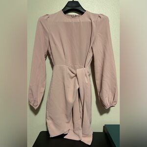 Lulu's Blush Long-Sleeve Big Girl Dress-Size s